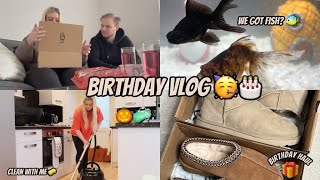 BIRTHDAY VLOG  WHAT I GOT FOR MY BIRTHDAY amp GETTING PET FISH [upl. by Assiran524]