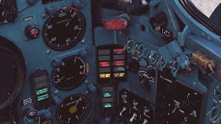 DCS World  MiG21  Hrvatski Turorial  04 paneli upozorenja  English subs [upl. by Zaid]