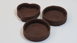 Chocolate tartlets recipe  Čokoládové tartaletky košíčky recept [upl. by Yug210]