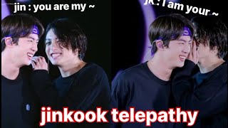 Jinkook telepathy twins BTS jinkook Telepathy moments jinkook funny moments jinkook jin jk [upl. by Hebner]