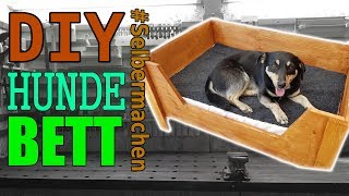 DIY Hundebett mit Palettenbretter [upl. by Aiuhsoj]