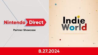 Indie World Showcase  Nintendo Direct Partner Showcase 8272024 [upl. by Casabonne]