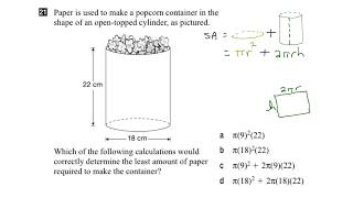 EQAO Grade 9 Academic Math 2017 Question 21 Solution [upl. by Strang686]