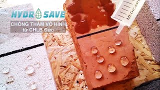 Chống thấm Nano trong suốt Hiệu ứng Lá sen  Transparent Nano Waterproofing with Lotus Leaf Effect [upl. by Cate]