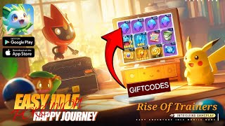 Unlock Rewards Rise of Trainers Idle Gift Code Tutorial [upl. by Ainnat]