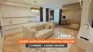 Apartament spre chirie 2 camereliving OASIS Râșcani str Bogdan Voievod  Acces Imobil [upl. by Gregrory492]