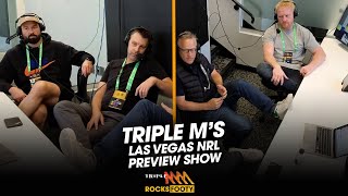 Triple Ms Las Vegas Preview Show  Triple M NRL [upl. by Ayiotal]