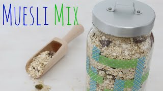 Recipe Homemade Muesli Mix with coconut pistachio popped quinoa amp dried physalis  Recipe Diary [upl. by Aehsila]