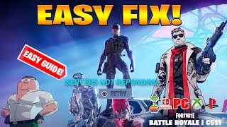 Why Fortnite Servers Is Down How to fix Fortnite Update Servers Down Offline Chapter 5 Update [upl. by Glyn]