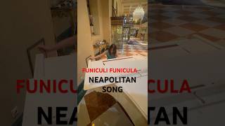 FUNICULI FUNICULA NEAPOLITAN SONG PIANO live piano italy hotel song pavarotti music vienna [upl. by Peti]