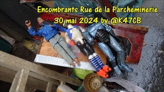 Encombrants rue de la Parcheminerie 30 mai 2024 by K47CB [upl. by Edelman]