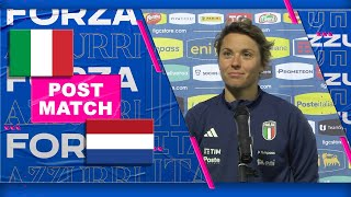 ItaliaPaesi Bassi 20 le parole delle Azzurre  Qualificazioni Women’s EURO 2025 [upl. by Aubarta]