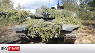 Ukraine War Hidden tanks near the front line [upl. by Leggat]