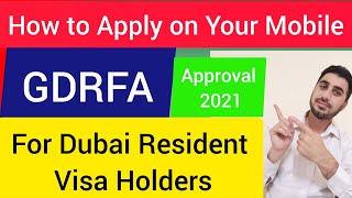 How to get GDRFA Approval  How to fill GDRFA form [upl. by Nida]