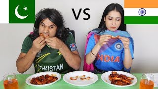 Pakistan vs India HOT WING CHALLENGE  Nasreen  Peri  Rahim Pardesi [upl. by Yekciv889]