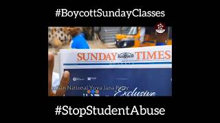 Lets all come together in this movement to StopStudentAbuse [upl. by Kolnick]