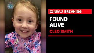 Missing fouryearold Cleo Smith found alive  ABC News [upl. by Entruoc963]