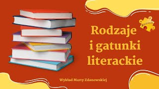 Teoria literatury  rodzaje i gatunki literackie [upl. by Parlin]