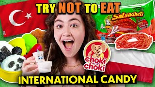 Try Not To Eat  Candy From Around The World  People Vs Food [upl. by Beuthel773]