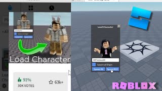 Tutorial How to Load your Character or add your friends avatar in Roblox Studio for FREE UPDATED [upl. by Harley]