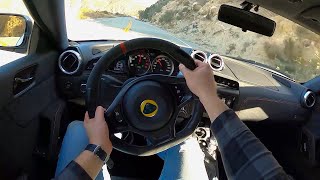 2021 Lotus Evora GT  POV Test Drive Binaural Audio [upl. by Kosse]