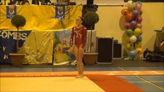 ASV TV  Gymnastique  Tournoi Combs la ville 2012  Equipe du CANADA Junior [upl. by Ahseenak]