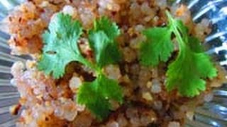 Sabudana Tapioca khichadi Fasting recipe by crazy4veggiecom [upl. by Nishom]