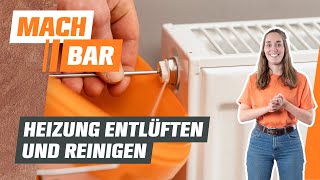 Heizung entlüften und reinigen  OBI [upl. by Onfroi]