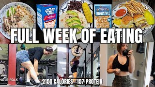 Full Week of Eating Vlog  2150 CalsHigh Protein  Nicole Burgess [upl. by Snook]