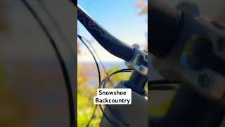 Snowshoe backcountry is a blast mtb mountainbiking backcountry zachbryan shorts music [upl. by Hemetaf11]