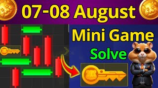 Hamster Kombat MiniGame 7th August Puzzle Solved  Hamster Kombat Mini Game Bangla [upl. by Evelc]