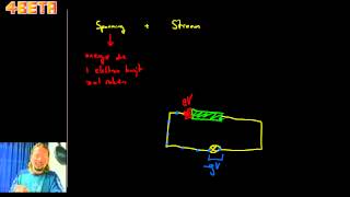 Elektriciteit Verschil tussen spanning en stroom [upl. by Ailaro]