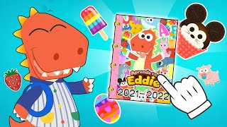 Aprende con Eddie 📒✂ Cómo Decorar la Agenda Escolar 2021 [upl. by Pittel850]