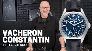 Vacheron Constantin Fifty Six Complete Calendar Steel Mens Watch 4000E Review  SwissWatchExpo [upl. by Hull]