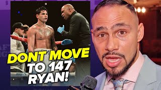 Keith Thurman WARNS Ryan Garcia of move to welterweight [upl. by Nonie]