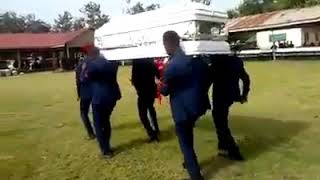 Ghana Dancing Pallbearers drop Casket [upl. by Chellman185]