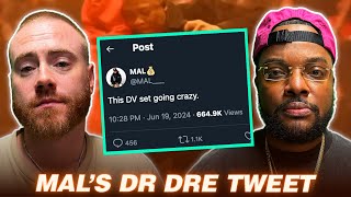 Mal Responds To His Dr Dre amp Kendrick Tweet  NEW RORY amp MAL [upl. by Ennylcaj]