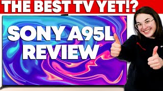 Sony A95L Review  The Best TV Weve Tested Yet [upl. by Ben749]