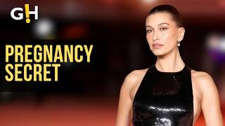 Hailey Bieber Reveals Secret to Hiding Her Pregnancy for Six Months  Entertainment News [upl. by Arihay13]