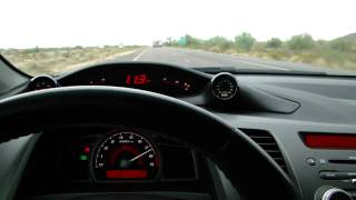 Turbo 06 Civic Si 500whp Street Pull [upl. by Laurens]