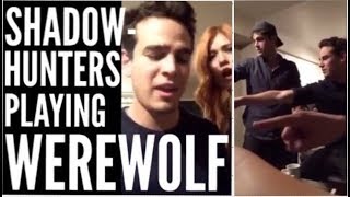 Shadowhunters Playing Werewolf [upl. by Bencion]