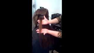 How To Create Curls With A Wide Hair Straightener [upl. by Oihsoy331]