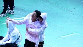 170116 ISAC 총쏘는 김석진 방탄소년단 진 BTS Jin focus fancam [upl. by Jevon]