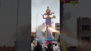 Biggest Ravan in jammu parade Ground shorts ravan dussehra [upl. by Tuttle]