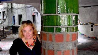 TREE HOUSE IN VIENNA AUSTRIA EUROPE  Hundertwasser Haus amp KunstHaus Wien [upl. by Yatnohs]