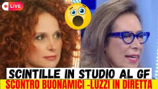 GRANDE FRATELLOSCINTILLE IN DIRETTA TRA BUONAMICI E LUZZISIGNORINI INTERVIENE [upl. by Yentruok]