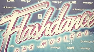 Backstage Tour  Musical Premiere Flashdance [upl. by Annawyt]