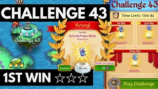 Merge Dragons Challenge 43 • 7m20s On 1st Win ☆☆☆ [upl. by Sakovich]