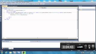 Tutorial Visual Basic 19  Spostare un form senza bordi [upl. by Heyes]