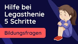 Hilfe bei Legasthenie ✅ in 5 Schritten zur Lerntherapie [upl. by Lyndsey]